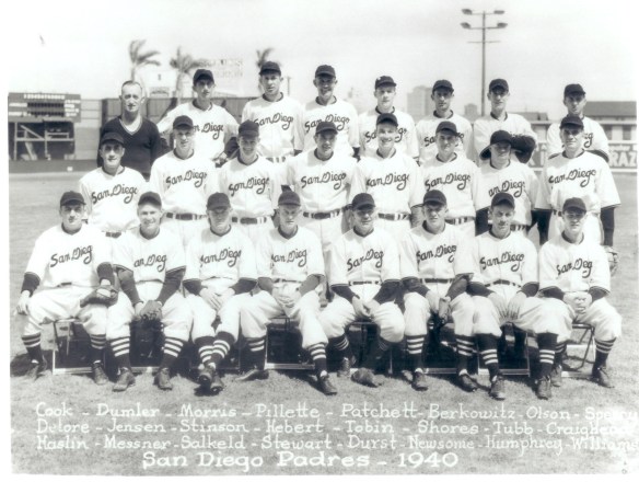 1940 San Diego PCL Padres