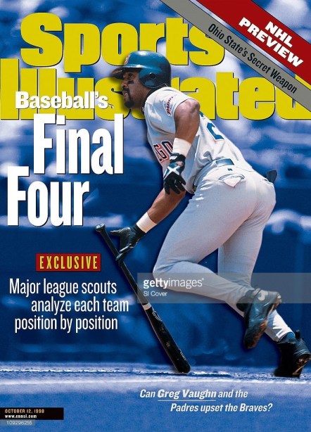 Greg Vaughn Padres Sports Illustrated