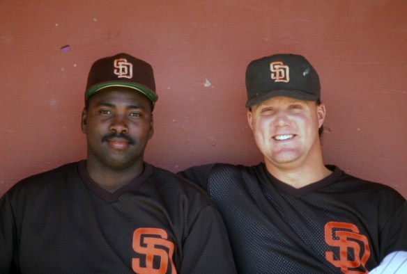 Tony Gwynn & Mark Grants Padres